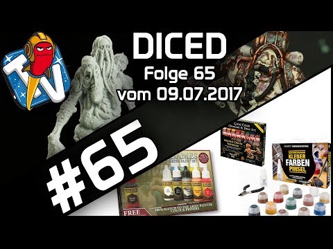 DICED - Die Tabletopshow auf Rocketbeans TV # 65 | Warhammer 40K | The Others | Farbsets | DICED