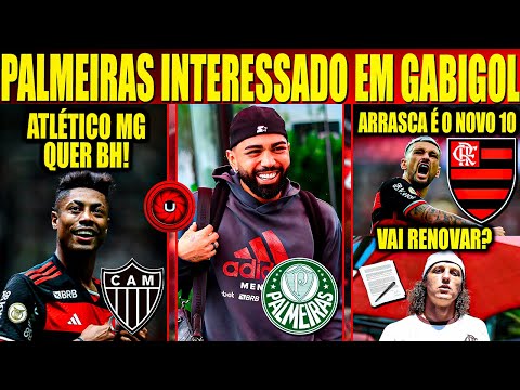 ARRASCAETA NOVO CAMISA 10, BH NO GALO E GABI NO PALMEIRAS? RENOVAÇÃO DA DAVID LUIZ, POR MERITI LUIZ