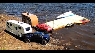 Rc SCALE BOAT YACHT PRINCESS, PROBOAT 23 RIVER JET BOAT,SEADOO BRUSHLESS.