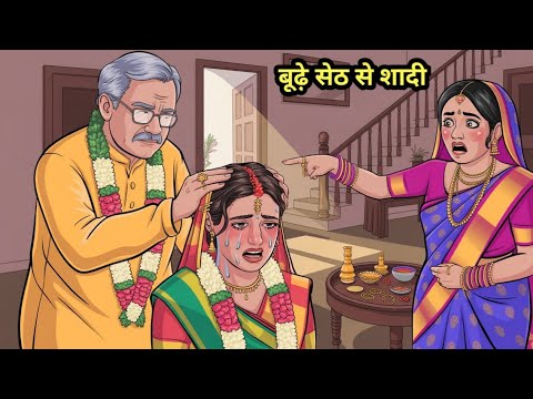 बूढ़े सेठ से शादी  | Hindi Kahani | Moral Stories | Bedtime Stories | Hindi Kahaniya | Story