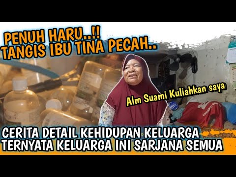 TANGIS BU TINA PECAH‼️INI DETAIL CERITA KEHIDUPAN KELUARGA BU TINA, TERNYATA SEMUANYA SARJANA