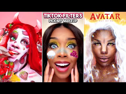 CUTE ✅ or FAIL? ❌ Tiktok Filters Pick My Makeup!