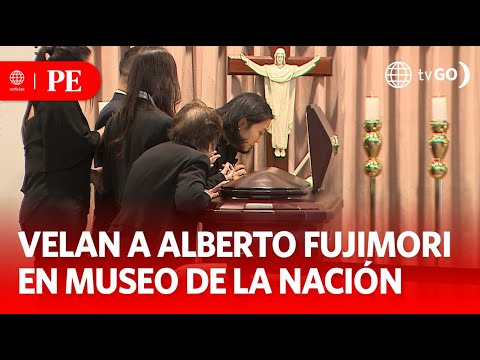 Restos de Fujimori son velados en sede del Ministerio de Cultura  | Primera Edición | Noticias Perú