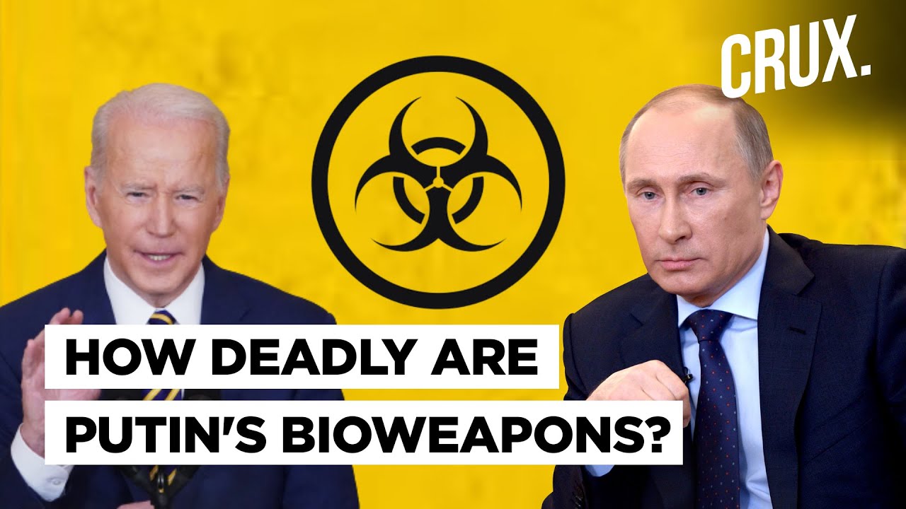 US Warns Putin May Use Bioweapons In Ukraine