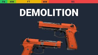 Dual Berettas Demolition Wear Preview