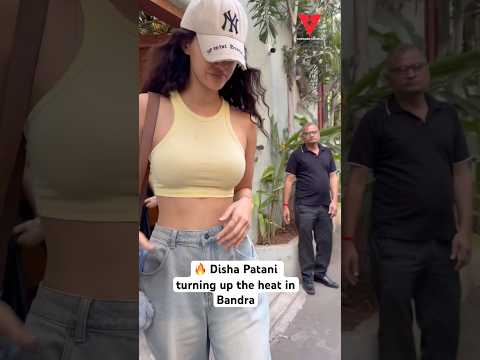 🔥 Disha Patani turning up the heat in Bandra #dishapatani
