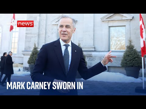 Mark Carney sworn in as Canada's next prime minister