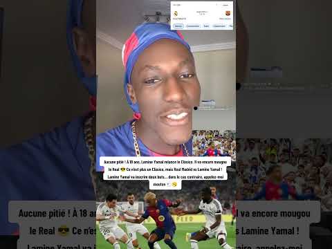 Lamine Yamal relance le clasico 😂😂 #lamineyamal #football #lol