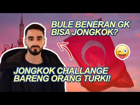 Bule gk bisa jongkok? challenge jongkok ke bule Turki #shorts