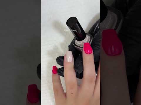Unhas decoradas com folha de ouro 🤩🤩