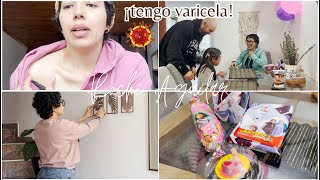 ✨YO TAMBIEN ME CONTAGIE DE VARICELA 🧫 MI HIJA CUMPLIO 9 AÑOS 🧁