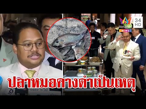 "ณัฐชา" เดือด ถูกสั่งห้ามถ่ายภาพตอนกินปลาหมอคางดำทอดในสภา | ทุบโต๊ะข่าว | 25/7/67