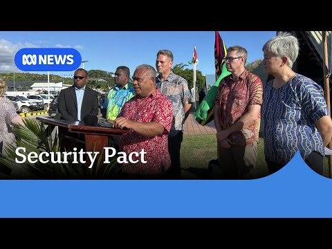 YouTube video thumbnail: Australia and Vanuatu Give Green Light to 'Significant' Pact Worth $500m