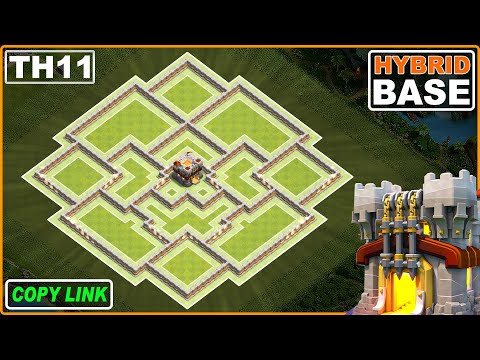 NEW! TH11 BASE Attackers HATE! Anti-3 Star & Farming Loot VAULT!