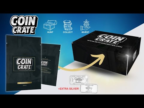 Coin Crate BEST Mystery Box to Hunt for GOLD and SILVER Coins!