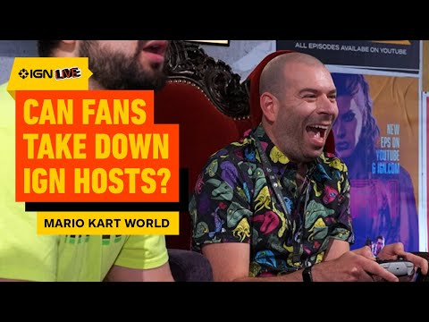 Fans Go Head-to-Head With IGN Hosts on Nintendo Switch 2! - IGN Live 2025