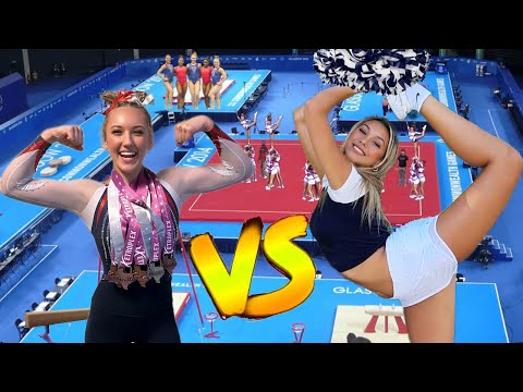 Gymnastics competition VS Cheer competition!