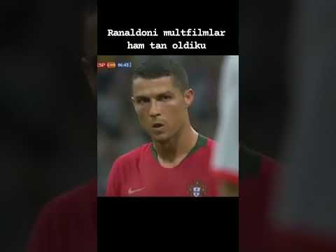 Ronaldo ni multfilm lar ham tan olganBarsachi