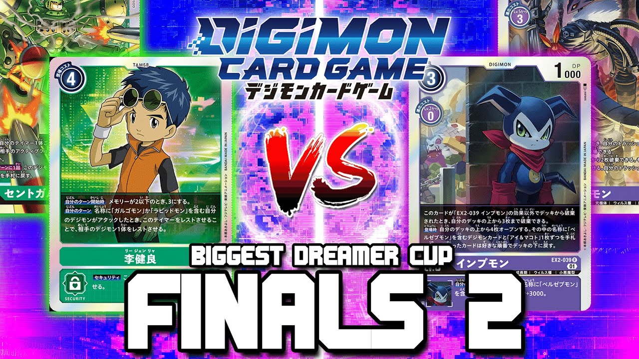 MegaGargomon VS Beelzemon!! | Digimon Card Game: Biggest Dreamer Cup (FINALS 2)