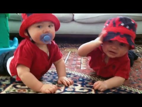 TRY NOT TO AWW - CUTEST BABIES Sharing Pacifiers