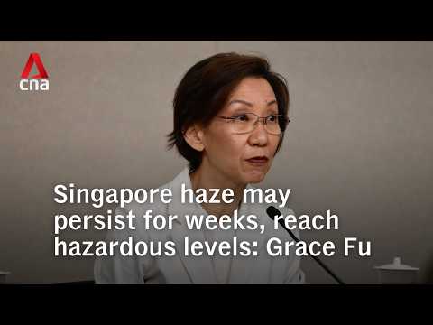 Singapore haze may persist for weeks, reach hazardous levels: Grace Fu