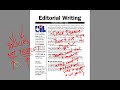 Understanding Editorial Writing Techniques