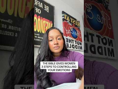 The Bible Gives Women 3 Steps To Controlling Your Emotions | WomensBookClub.com