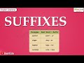 Exploring Suffixes in English Grammar