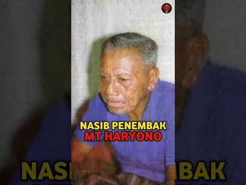 NASIB SERSAN MAYOR BOENGKOES PENEMBAK JENDERAL MT HARYONO