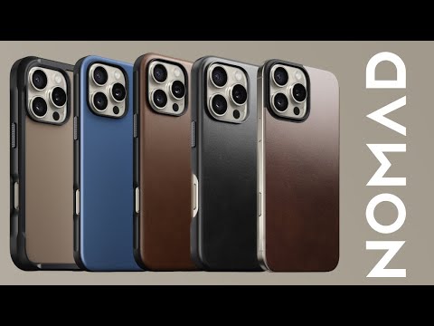 Fundas y protector de Nomad para tu nuevo iPhone 16