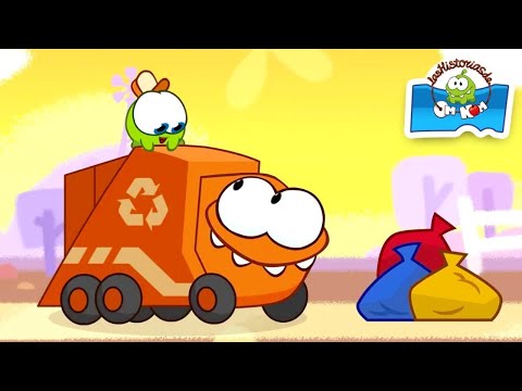 Las Historias de Om Nom 💚 Limpiando la Basura 💚 Episodio 4 Temporada 17 - Cut The Rope