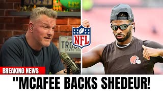 Pat McAfee Turns Heads With Shocking Shedeur Sanders Reaction!