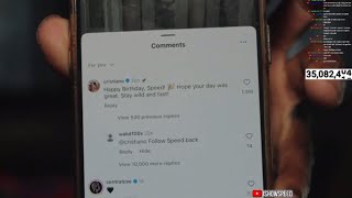 iShowSpeed Reacts To Ronaldo Telling Him Happy Birthday!