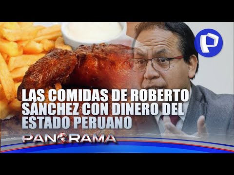 ¡Exclusivo! Hambre de Roberto Sánchez: Las comidas del exministro con dinero del Estado
