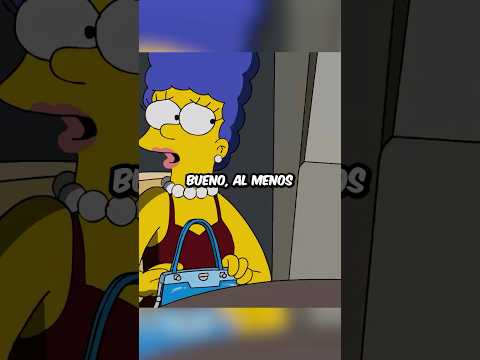Marge está muy feliz. #lossimpson