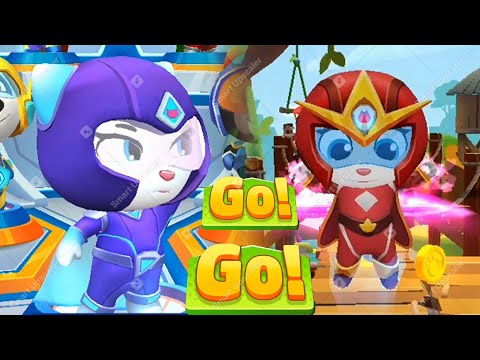 Talking Tom Hero Dash - All additional missions - Angela - Gameplay, Android - LILU