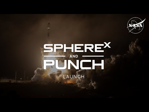 SPHEREx and PUNCH Launch (Official NASA Broadcast)