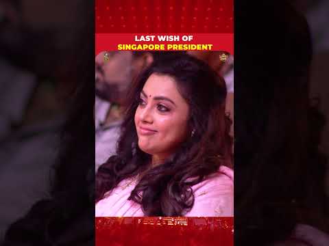 Last wish of Singapore President | Deva Live Performance | Deva The Deva | #shorts