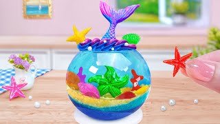 Fresh Jello Ball Cake🌊Creative Miniature Ocean Cake Decorating Idea 🏝