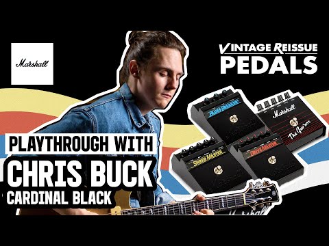 Chris Buck of Cardinal Black plays the Vintage Reissue Pedals | Marshall