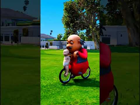 GTA V : SUPER PATLU SAVING SUPER MOTU ?#shorts