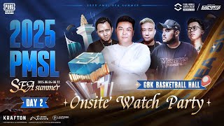 WATCHPARTY PMSL ON SITE - BASKETBALL HALL | #pubgmobileindonesia #PMSL #PMSLSUMMER