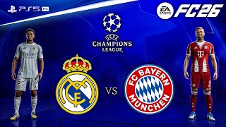 FC 26 - Real Madrid vs. Bayern Munich Ft. Mbappe, Kane, | UEFA Champions League | PS5™ Pro [4K60]