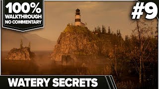 Alan Wake 2 100% Cinematic Walkthrough (Nightmare, No Damage) 09 WATERY SECRETS