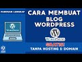 Kuis Membuat Blog WordPress Gratis