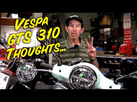 Robot's Thoughts on the New 2025 Vespa GTS 310