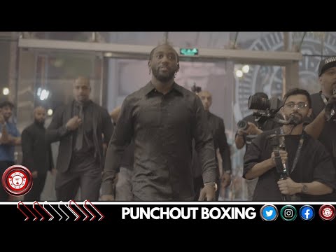 TERENCE CRAWFORD MAKES WAY INTO LAUNCH PRESSER FOR CANELO V CRAWFORD #canelocrawford