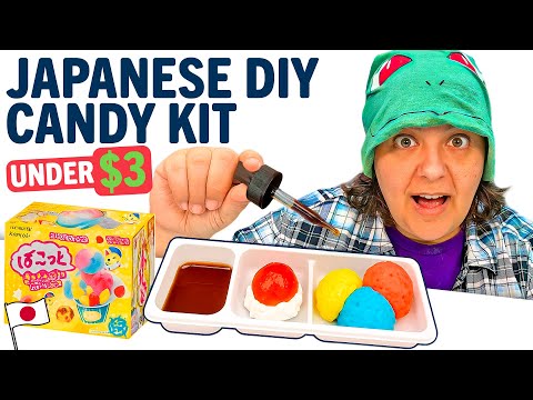 I Tested 3 WEiRD Japanese Candy Kits UNDER $3