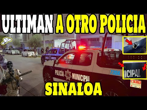Rafaguean patrullas de la municipal en Culiacán #sinaloa