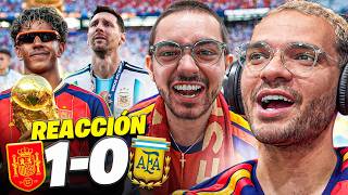 REACCIONAMOS A ESPAÑA VS ARGENTINA EN NEW YORK